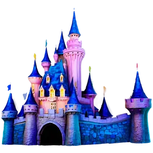 Disney Castle At Twilight PNG 05242024 PNG