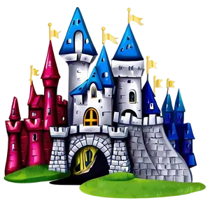 Disney Castle Entrance Gate PNG Stl85