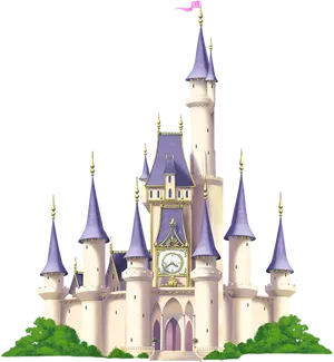 Disney Castle Illustration PNG image