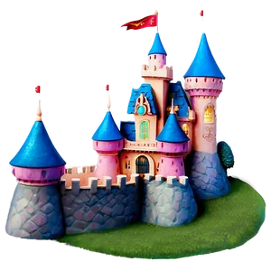 Disney Castle Night View Png 05242024 PNG image