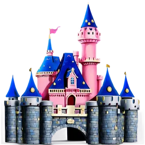 Disney Castle Romantic Night PNG 51 PNG
