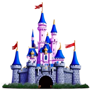 Disney Castle Theme Park Entrance PNG Vhn77 PNG