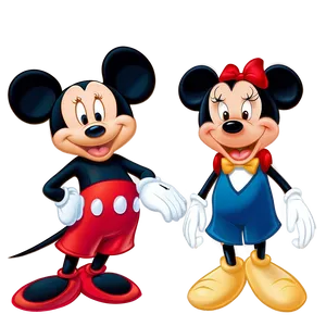 Disney Characters In Fancy Dress PNG 05232024 PNG