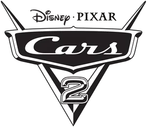 Disney Pixar Cars2 Logo PNG image
