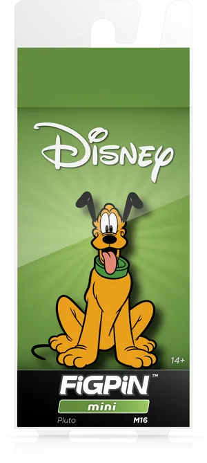 Disney Pluto Figpin Mini Packaging PNG image