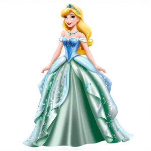 Disney Princess Ball Gown Png 05212024 PNG image