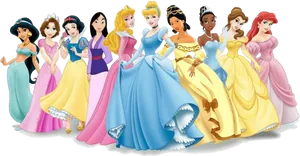 Disney Princess Lineup