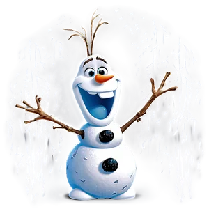 Disney's Olaf Art PNG 05232024