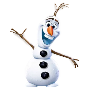 Disney's Olaf Art PNG 05232024