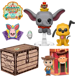 Disney Treasure Box Collectibles June2017 PNG image