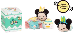 Disney Tsum Tsum Plush Collection PNG image
