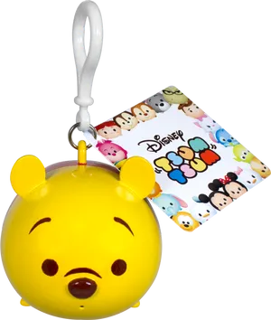 Disney Tsum Tsum Winniethe Pooh Keychain PNG image