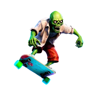 Disney Zombies 2 Skater Zombie PNG 06282024