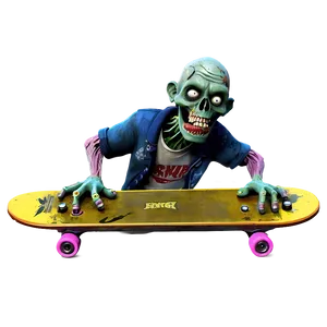 Disney Zombies 2 Skater Zombie PNG Jaw
