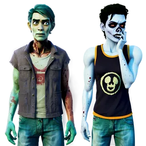 Disney Zombies Addison And Zed Png Ryg47 PNG image