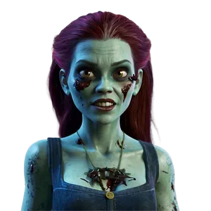 Disney Zombies Addison White Hair PNG Ufn30 PNG