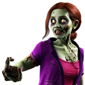 Disney Zombies Eliza Zombie Look PNG Fcl
