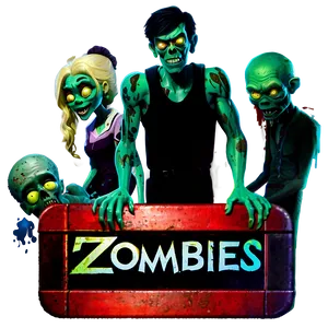 Disney Zombies Movie Night PNG 26