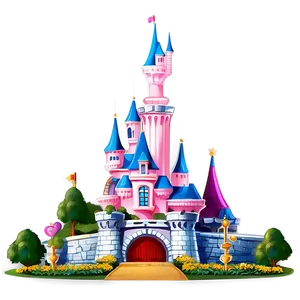 Disneyland Paris Castle PNG 05242024 PNG