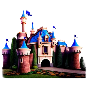Disneyland Paris Castle PNG 16 PNG