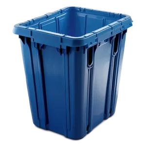 Disposable Bin Transparent Blue Png 70 PNG image