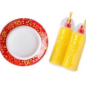 Disposable Party Dinnerware PNG 06202024 PNG