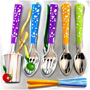 Disposable Party Utensils PNG 06212024