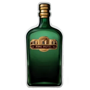 Distilled Alcohol Bottle Png 06122024 PNG image