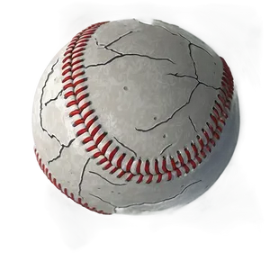 Distressed Baseball Background PNG Qyn49