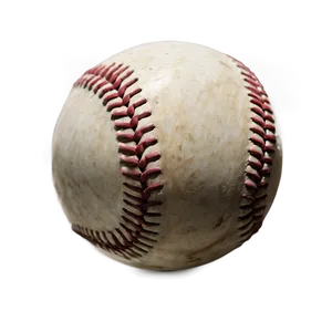 Distressed Baseball Detail PNG 9