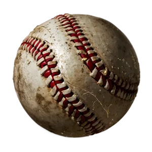 Distressed Baseball Detail PNG Ijk30