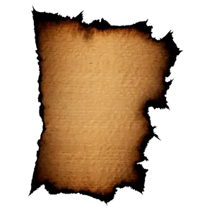 Distressed Burned Paper Png Fxb6 PNG image