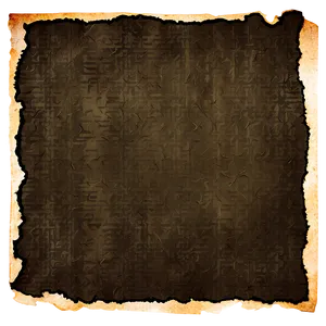 Distressed Burned Paper Png Lwy92 PNG image