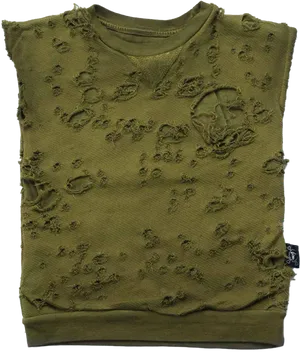 Distressed Green Blouse Texture PNG image