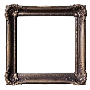 Distressed Picture Frame Png 05042024 PNG image