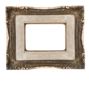 Distressed Picture Frame Png Htf PNG image