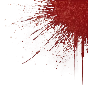Distressed Red Splatter Texture PNG 97