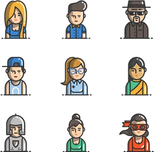 Diverse Avatar Set
