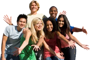 Diverse Group Of Friends_ Happy Together
