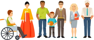 Diverse_ Group_of_ People_ Illustration