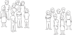 Diverse_ Group_of_ People_ Sketch