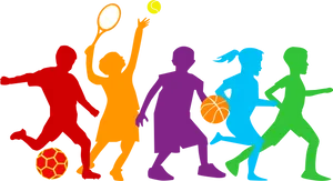 Diverse Sports Silhouettes PNG