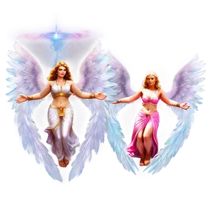 Divine Angels PNG 73