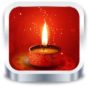 Diwali Festivalof Lights Icon PNG image