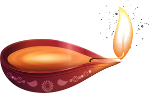 Diwali Festivalof Lights Illustration PNG image