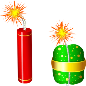 Diwali_ Firecrackers_ Vector_ Graphic PNG image