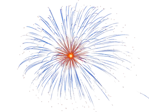 Diwali Firework Explosion Night Sky PNG image