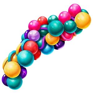 Diy Balloon Garland Tutorial Png 06282024 PNG image