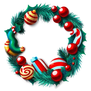 Diy Christmas Garland Png Aff PNG image