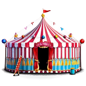 Diy Craft Circus Tent PNG Nll PNG